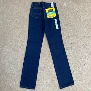 Wrangler Cowboy Cut Slim Fit Jeans 30x38 Dark Stone Blue Denim 936DSD NWT